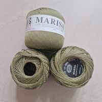 Häckelgarn grün olivgrün diverse Marken