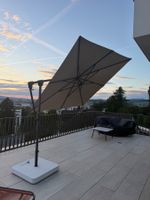 Sonnenschirm Glatz SUNWING Casa 270x270 cm taupe/ anthrazit