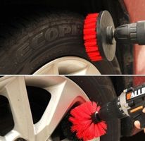 3 Pcs. Power Wäscher Pinsel Gelb /Set für Bad Bohrer Wäscher