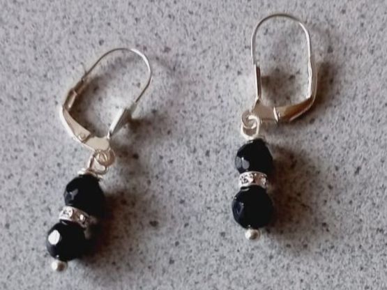 Swarovski Ohrringe & -stecker: Turmalin Ohrhänger Silber925 mit Swarovski Ring – Neu und originalverpackt aus Winistorf von acreativ4