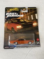 Hot Wheels Premium fast & furious 1970 Plymouth Roadrunner