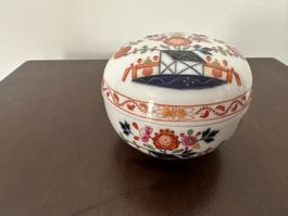 Meissen Tischenmuster Deckeldose