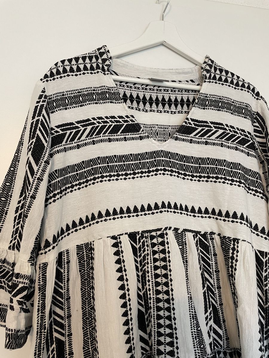 Kleider: Boho Chic Summer Dress, Black and White, Size M – Neu (gemäss Beschreibung) aus Roche VD von closetcleanse 4