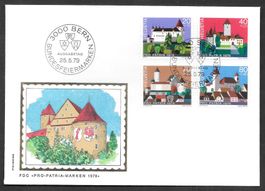 FDC Pro Patria Serie 1979 schön illustriert ET 25.5.1979