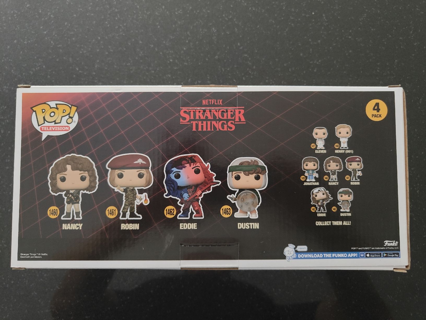 Funko Statuette: Funko Pop Stranger Things, Pack de 4 – Nuovo (secondo la descrizione) da Yverdon-les-Bains venduto da cashkiller 1