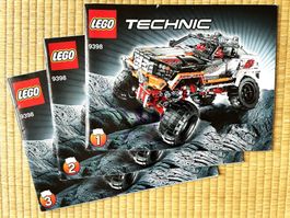 LEGO Technic # 9398  3x Anleitungen für Off-Road 4x4