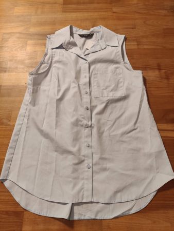 Hübsche blaue Bluse, F&F, Gr. 40