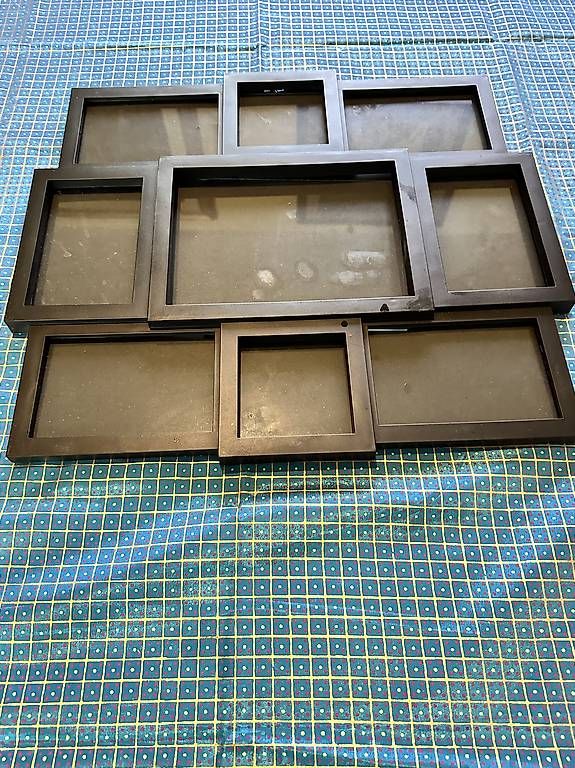 Cornici: 3 cadres multiphotos noir plastique – Usato da Clarens venduto da mauros52 1