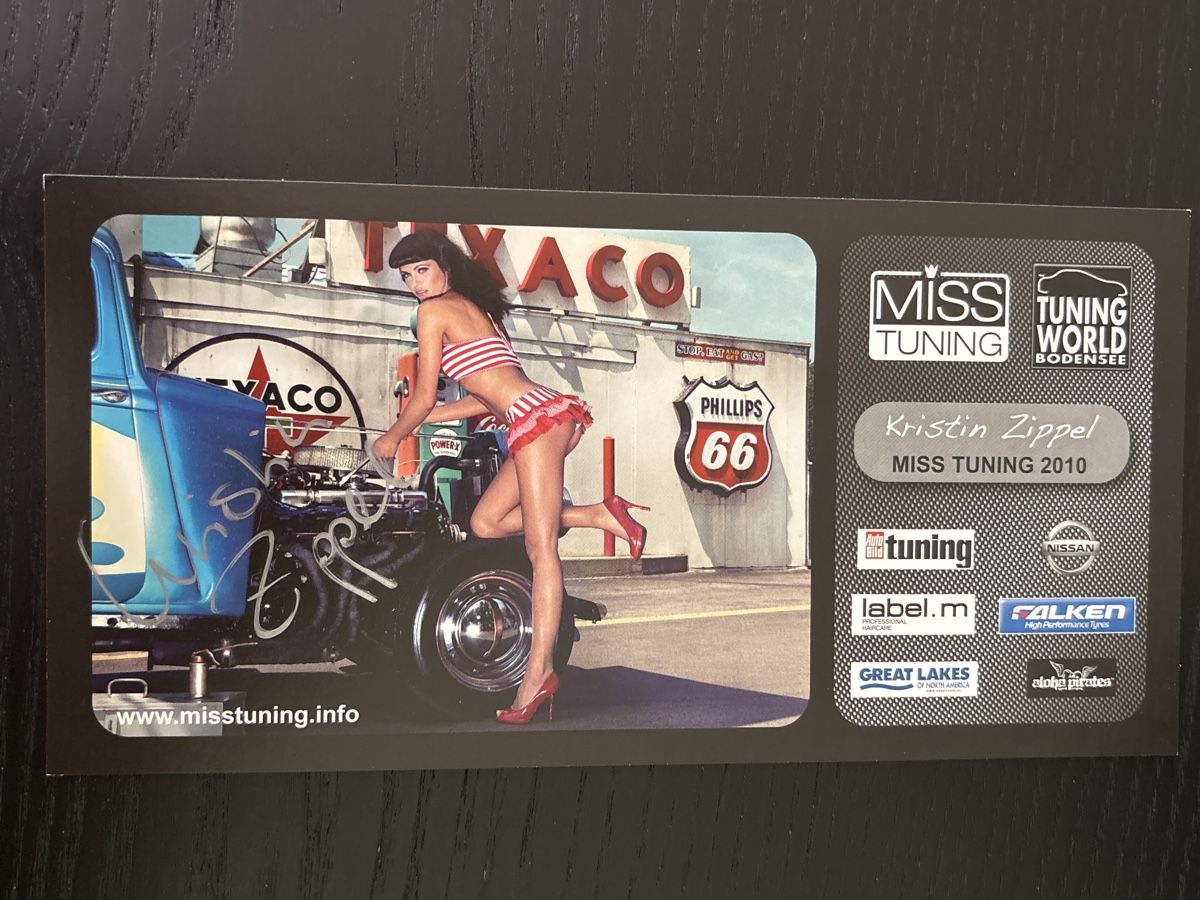 Autogramme: Tuning World Bodensee 2011 Ticket & Autogramm Miss 2010 – Gebraucht aus Uetendorf von hoisle