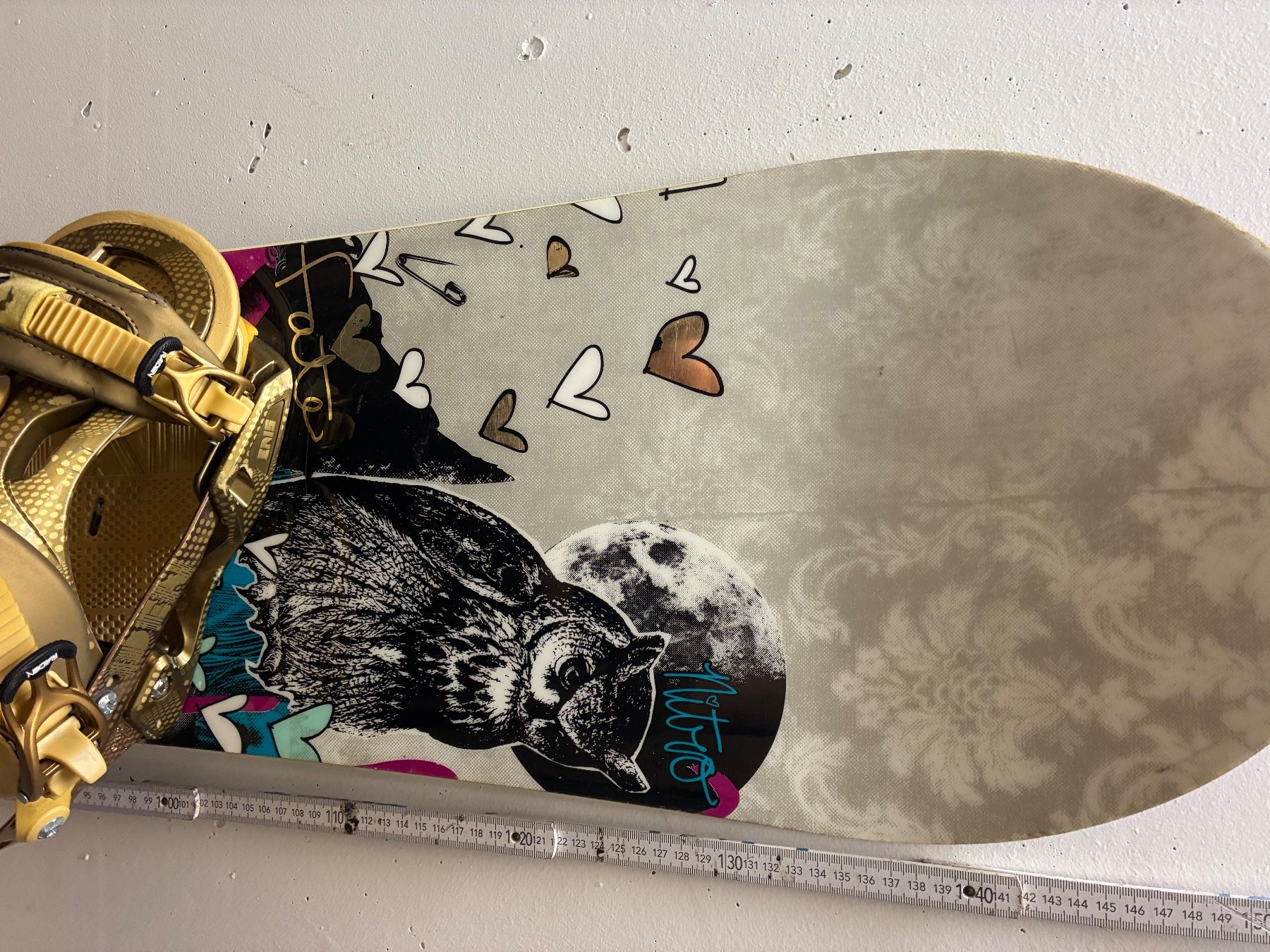 Snowboard Nitro Board: Snowboard mit Bindung gute Zustand 153cm – Usato da Hünenberg See venduto da Linde_03 2