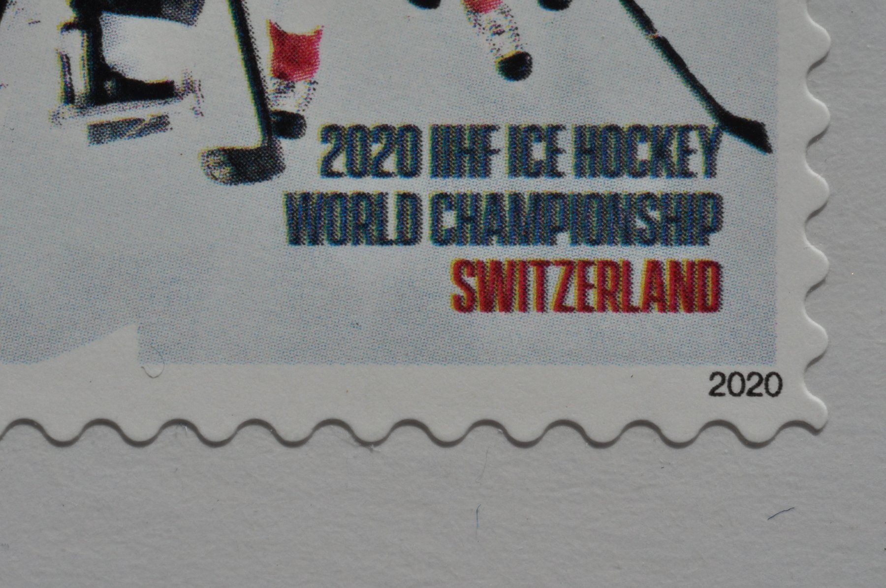 Tutti i francobolli: Eishockey WM 2021 mit Farbverschiebung ** – Nuovo (secondo la descrizione) da Worb venduto da Buespy 2