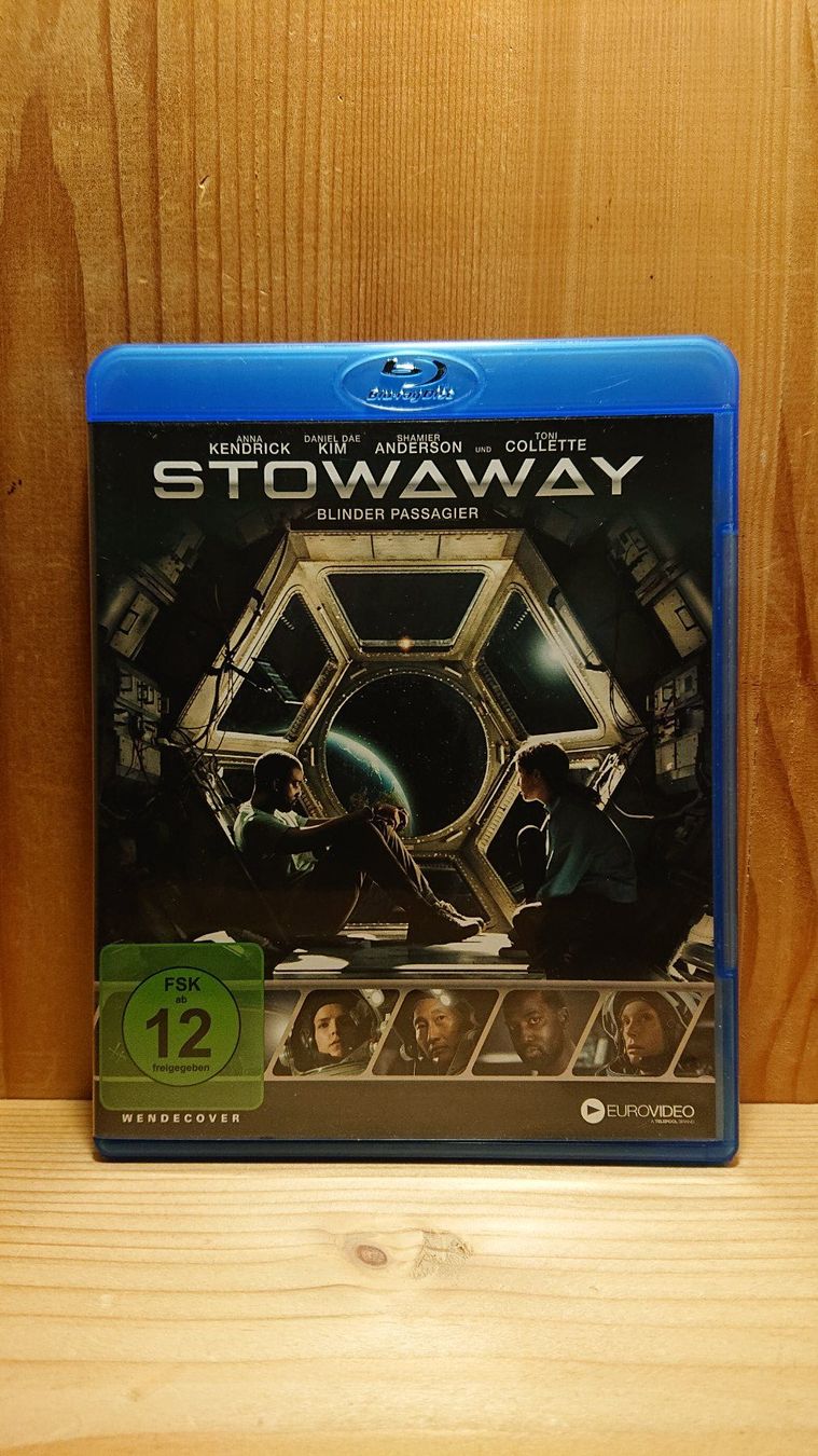 Tutti i DVDs: STOWAWAY Blinder Passagier Blu-Ray mit Anna Kendrick – Usato da Wilderswil venduto da Exebub