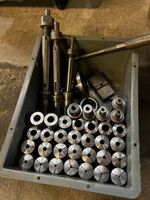 Schaublin Spannzangen und Drehbank Teile