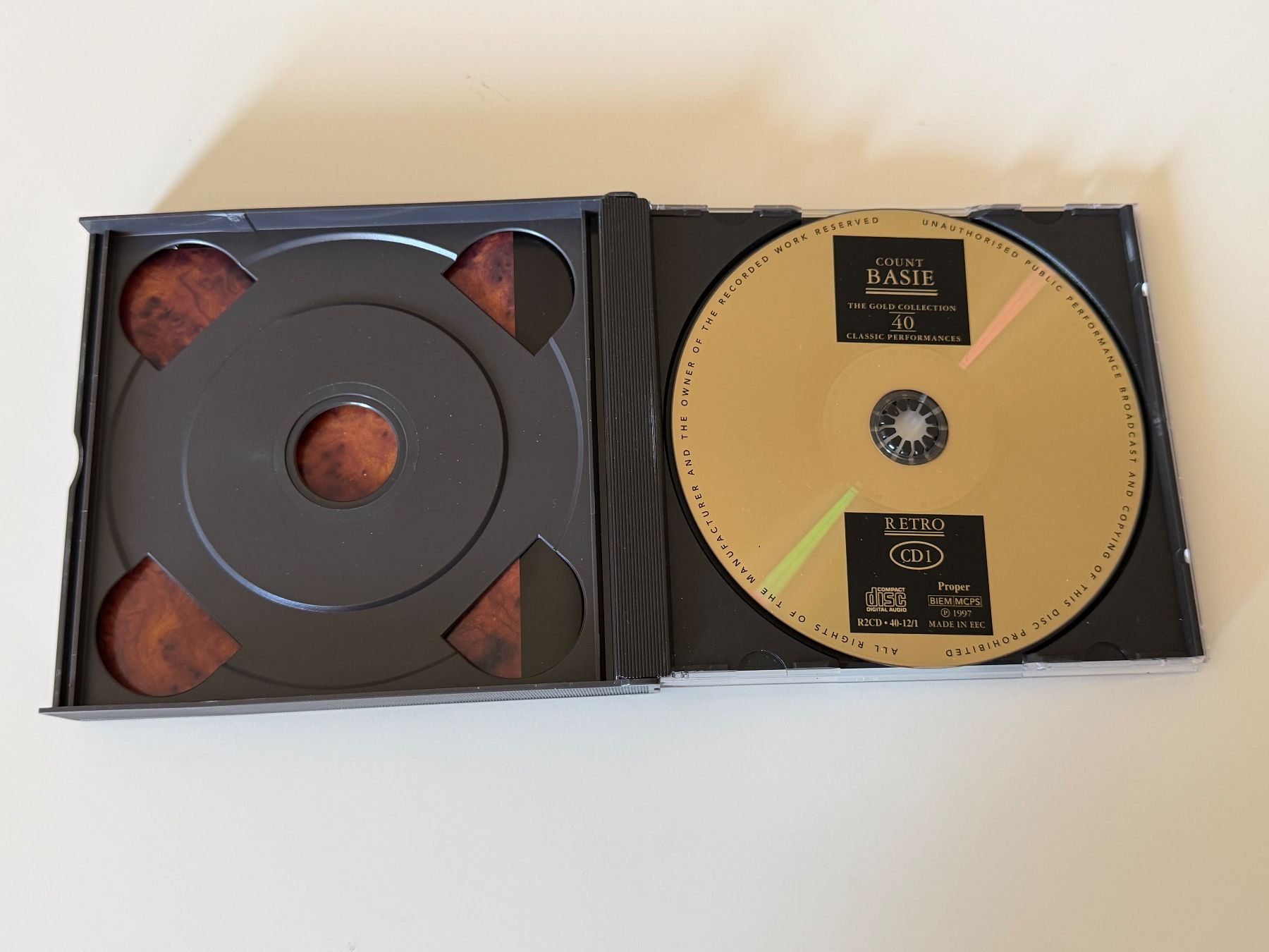 CD: Count Basie - 2 CD Box Dejavu Retro Gold Collection – Usato da Altstätten SG venduto da sheamus 3