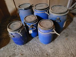 Gartenfass Regenwasserfass Plastik Tonne Fass Behälter