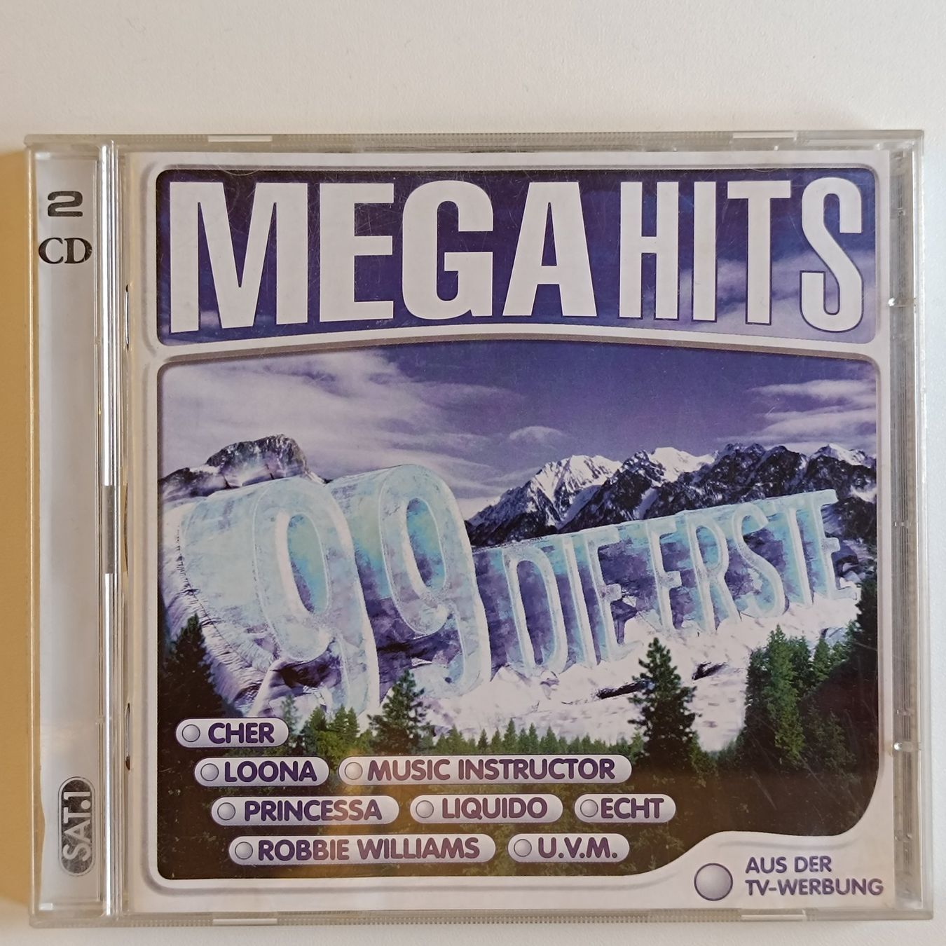 CD: Mega Hits 99 die Erste Doppel-CD F26 – Usato da Sessa venduto da fraenklishop