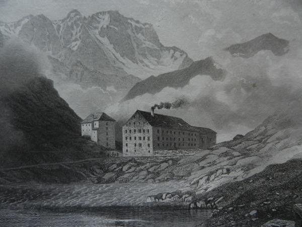 Incisioni: Hospiz St.Bernhard Wallis – Usato da Risch venduto da Rischli15 1