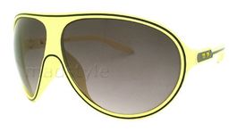 Aviator Retro Stripe Designer Sonnenbrille rt32 yellow UV400