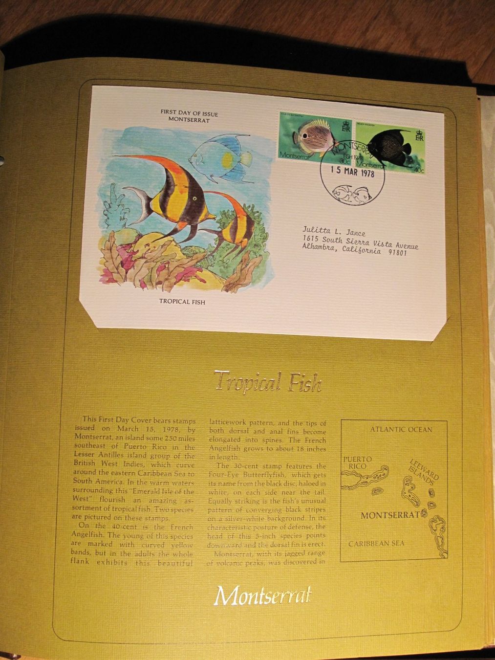Album: First Day Covers From Around The World 1977 / 78 – Usato da Wil SG venduto da fva01 8