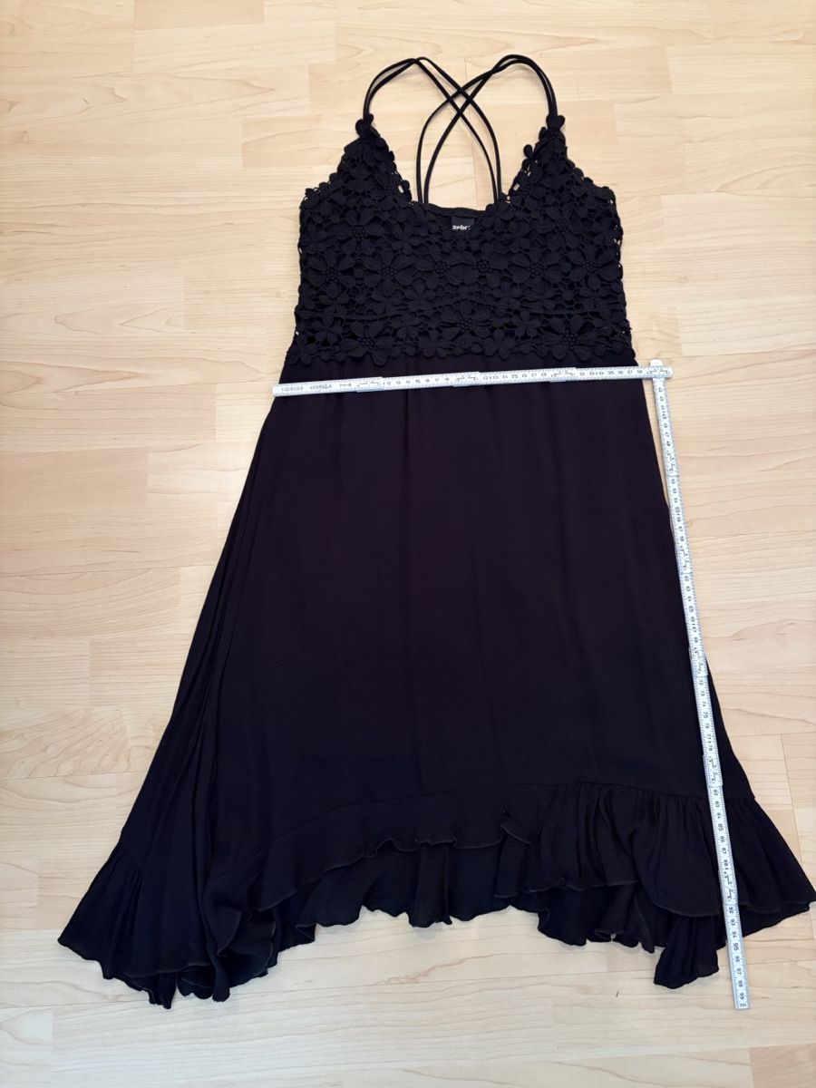 Vestiti: Sommerkleid S schwarz – Nuovo (secondo la descrizione) da Würenlingen venduto da Shovel7