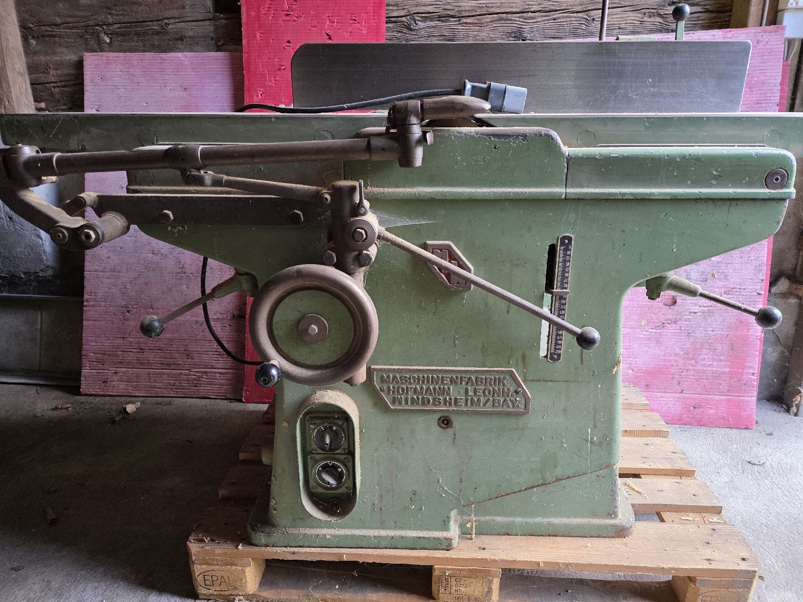 Toutes les machines: Kombi-Abricht-/Dickenhobelmaschine – D'occasion à Meiringen par Urslee_89 3