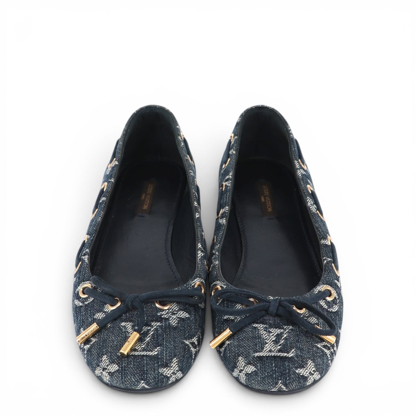 Louis Vuitton Scarpe da donna: Louis Vuitton Ballerinas denim Gr. 37.5 – Usato da Binningen venduto da Designerlabels 3