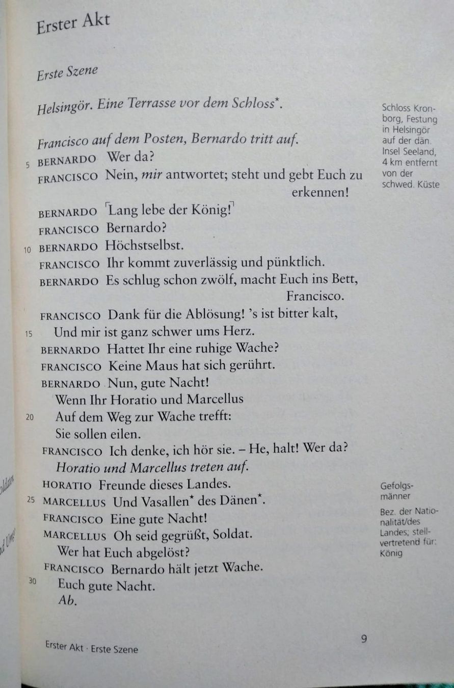 Libri: William Shakespeare : Hamlet - Suhrkamp BasisBibliothek – Usato da Zürich venduto da Flitzi2005 5