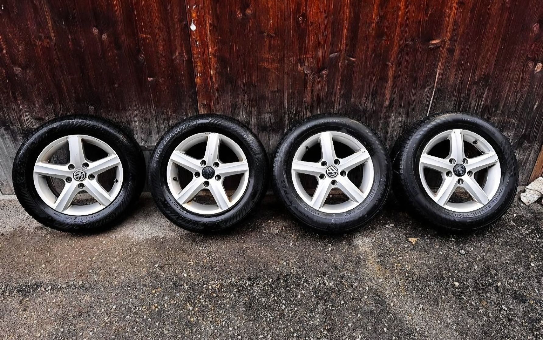 Volkswagen Felgen: 4 Jantes alu 15 pouces – Gebraucht aus Court von triangle02