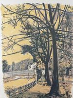 Rudolf Zender (1901-1988) Lithographie handsigniert nummerie