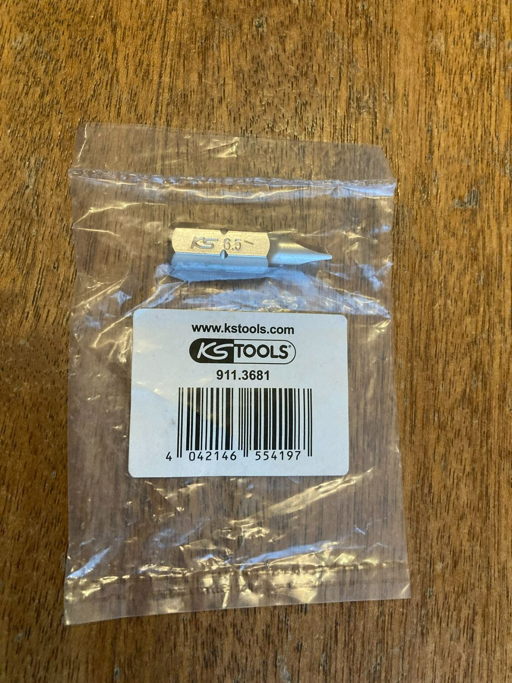 KS Tools Tutti gli attrezzi: KS Tools Bit 5/16" Schlitz 6.5 mm Neu – Nuovo e nell'imballaggio originale da Widnau venduto da SIIVSIIV