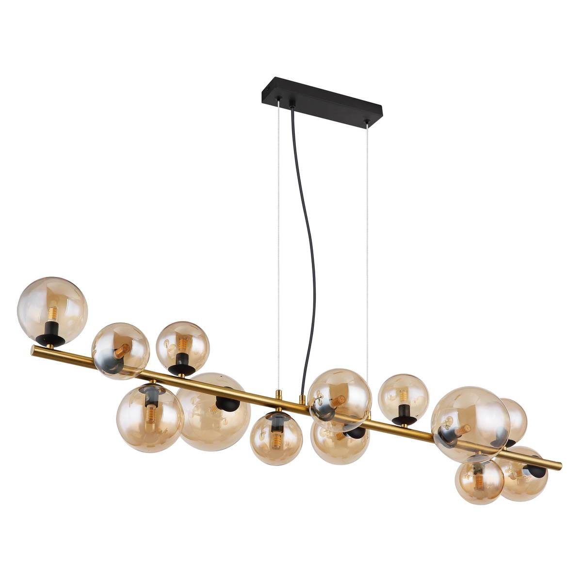 Lampadari & plafoniere: Pendelleuchte, Glas, 120 cm x 35 cm – Nuovo (secondo la descrizione) da Kreuzlingen venduto da Smart-Light 5