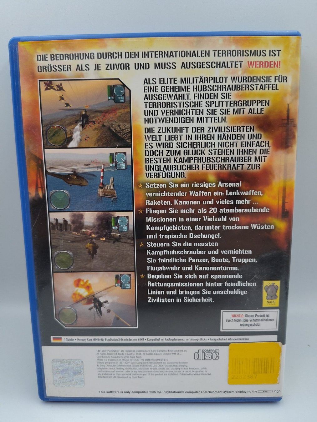 Sony Spiele: Operation Air Assault 2 (Playstation 2 / PS2) – Gebraucht aus Kloten von SuperRetroPixels 1