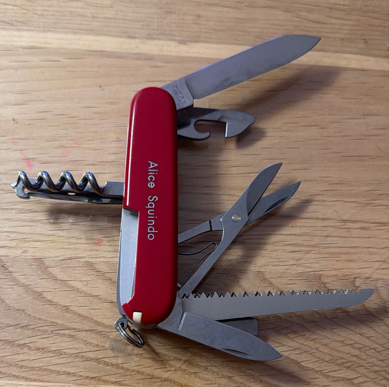 Victorinox Taschenmesser: VICTORINOX SACKMESSER ALICE SQUINDO – Gebraucht aus Zürich von Frei-Occasionen 3