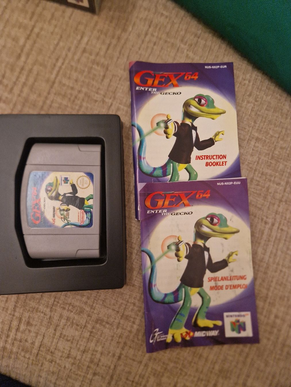 Nintendo Giochi: Gex Nintendo 64 – Usato da Les Acacias venduto da S.Vieira 6