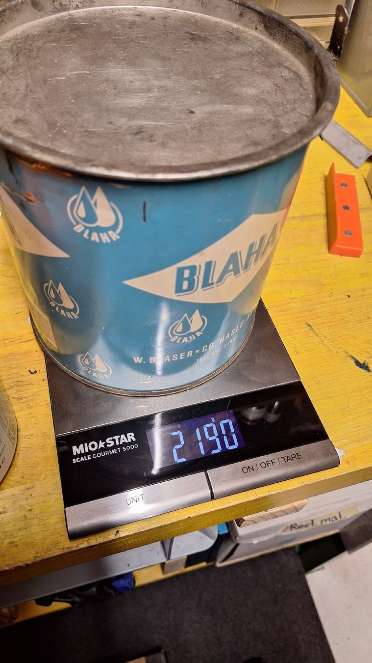 Tutti gli attrezzi: Blaha Zahnradfett schwarz ca. 2 Kg – Usato da Rüfenacht BE venduto da Brunni81 1