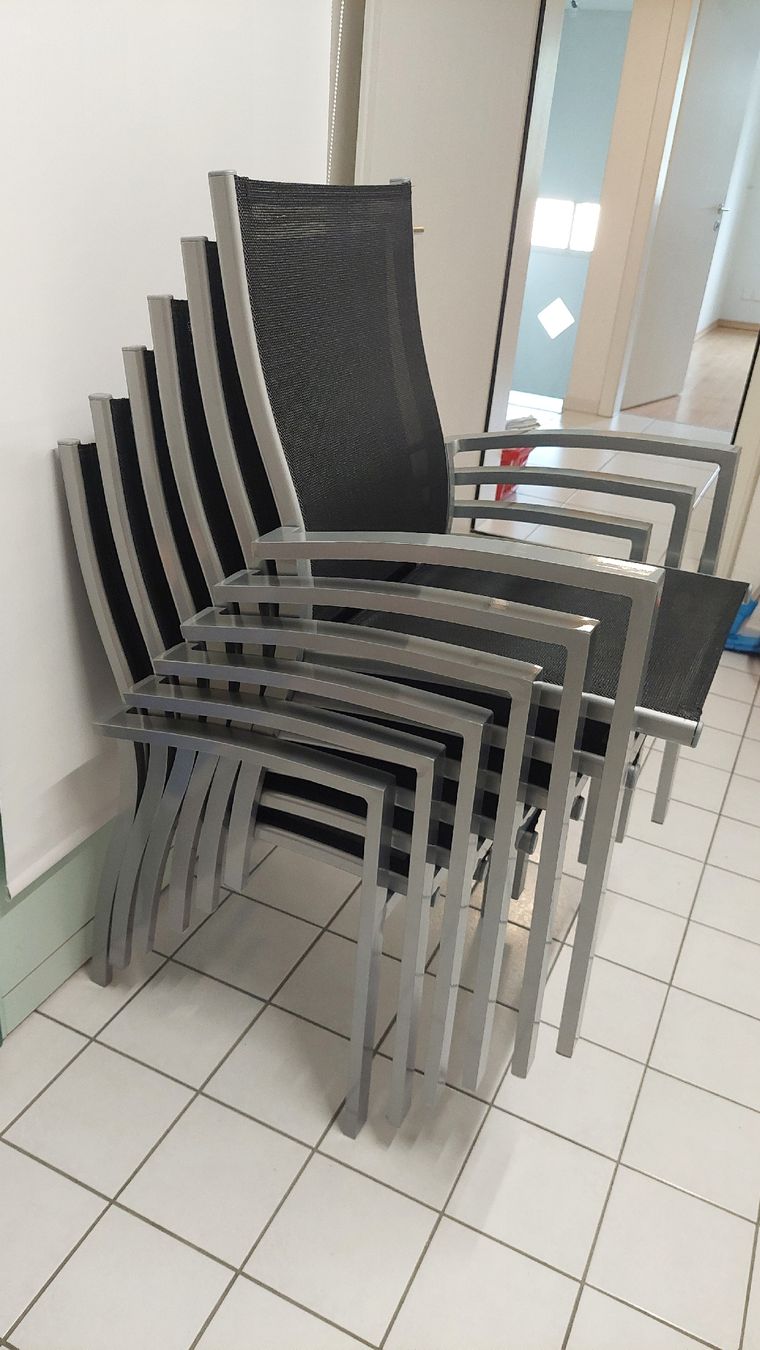 Chaises: Gartenstühle (2, 4 oder 6) – D'occasion à Birmensdorf ZH par mib_9lwt 3
