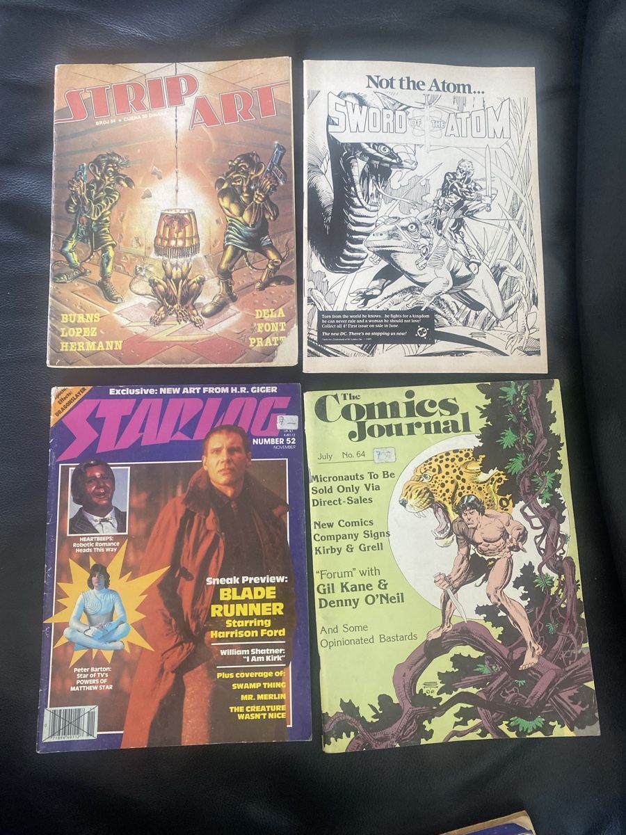 Revues & Magazines: Comics Journal from 80’ – D'occasion à Lausanne par Csamadhi 1