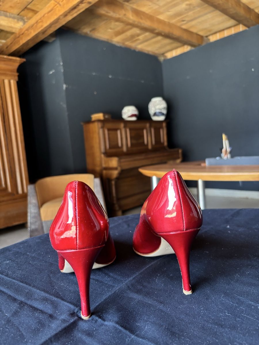 Baldinini Scarpe da donna: Rote Lackleder-Pumps – Baldini Trend – Usato da Genève venduto da anj_qck2 1