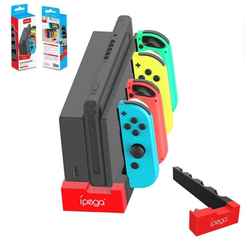 Nintendo Controller: Nintendo Switch Joy Con Controller Charger Dock Stand Statio – Nuovo e nell'imballaggio originale da Unterägeri venduto da RmOnline 4