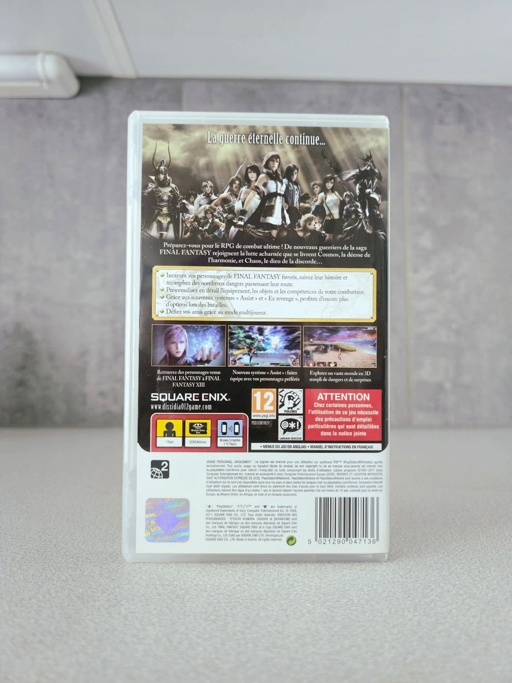 Sony Jeux: Final Fantasy Dissidia 012 Duodecim – D'occasion à Échandens par ian_ws8d 2