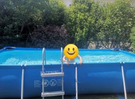 Pool mit Filterpumpe