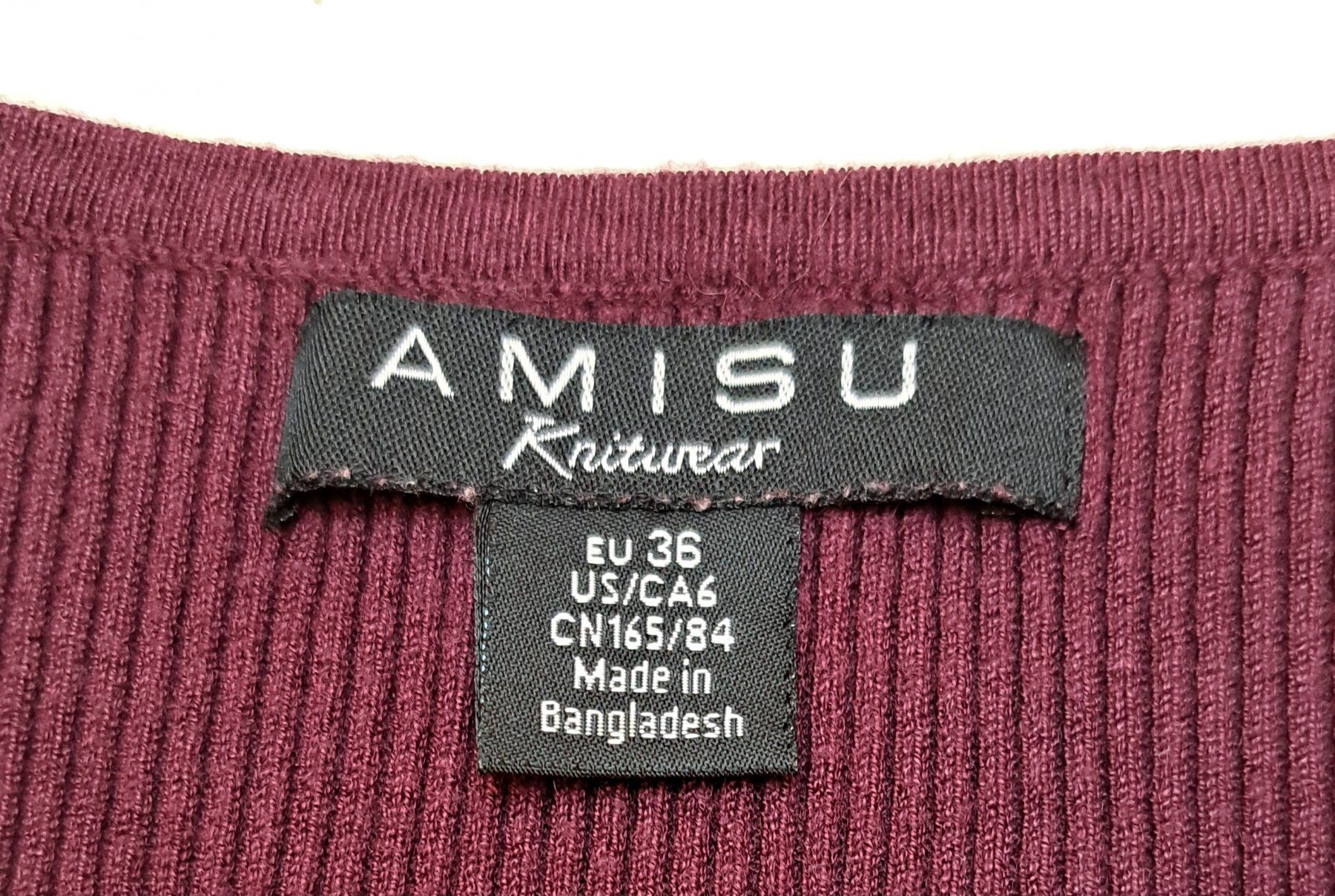 Kleider: Bordeaux Strickkleid – Gebraucht aus Reutigen von IrisFashion 2