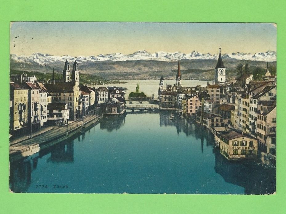 Ansichtskarten: Zürich – Gebraucht aus Zürich von t24_de