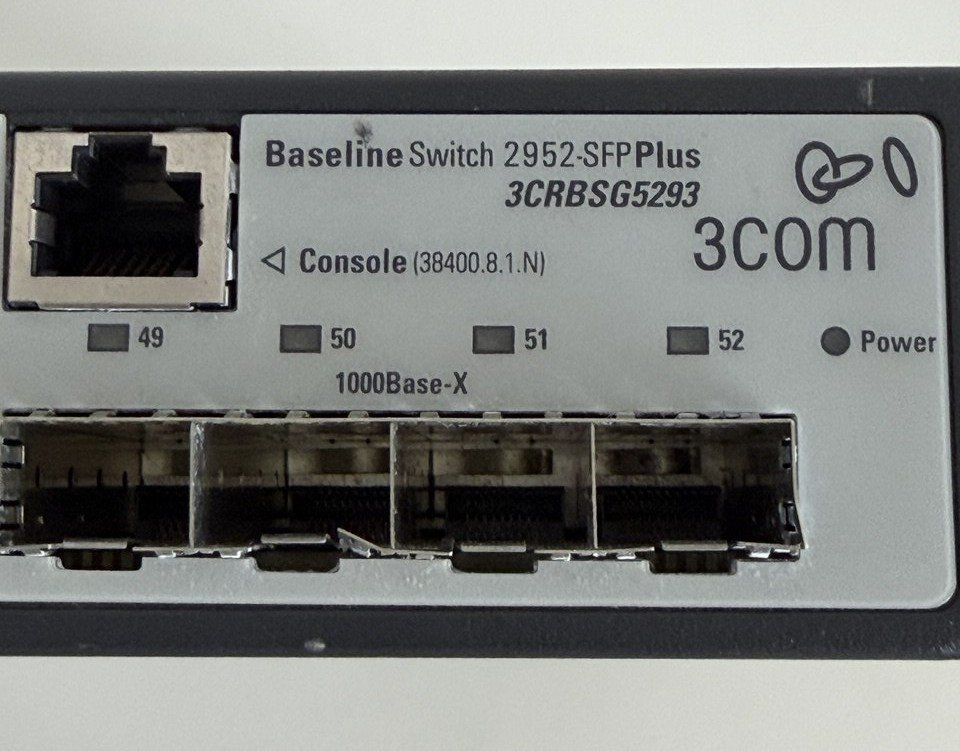 Interruttori: 3Com Baseline Switch 2952-SFP Plus JE009A 48-Port Gigabit – Usato da Brüttisellen venduto da itprofisgroup 4