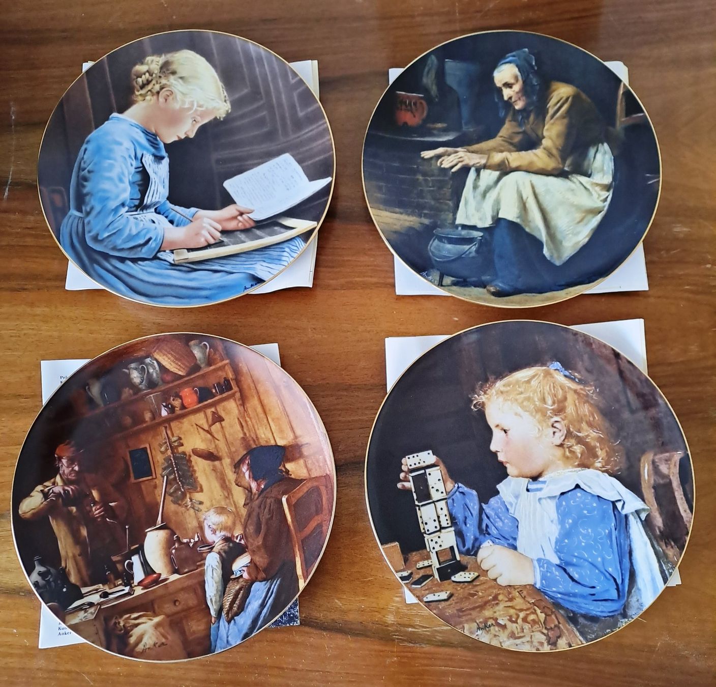 Teller: Anker Wandteller Langenthal - komplettes Set – Gebraucht aus Wetzikon ZH von Juelbe 2