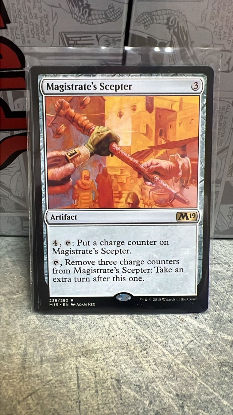 Magic The Gathering Carte collezionabili: Magistrate's Scepter – Nuovo (secondo la descrizione) da Wilen b. Wollerau venduto da GarruksShop