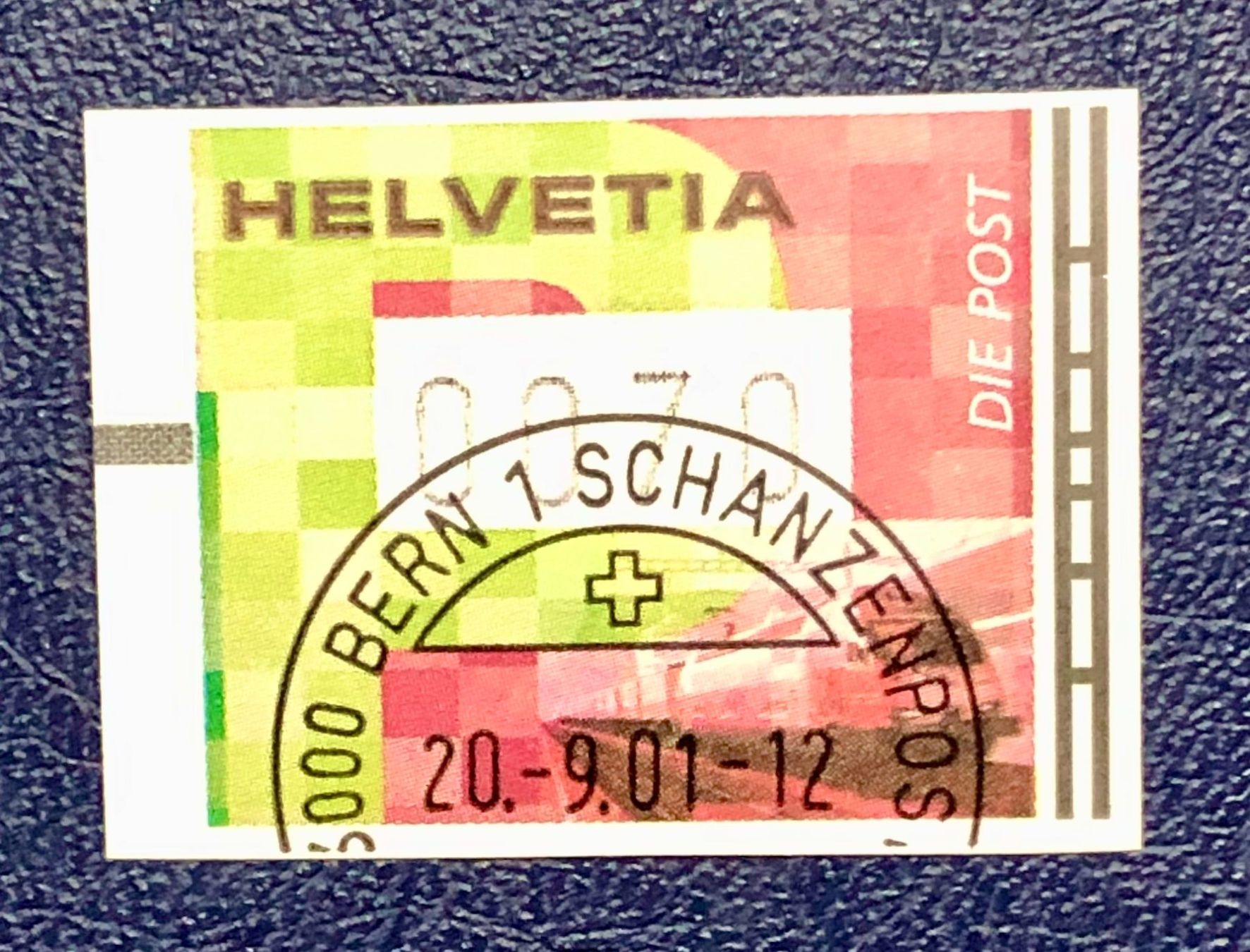 Alle Briefmarken:  Automatenmarken GESTEMPELT 2001  – Gebraucht aus Aarau von Billa007