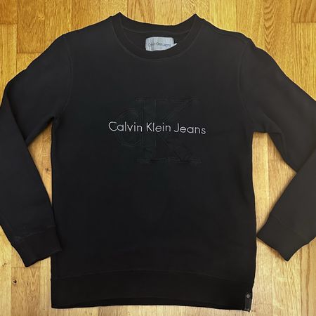 Calvin Klein Jeans Pullover, Gr. S, Schwarz Herren