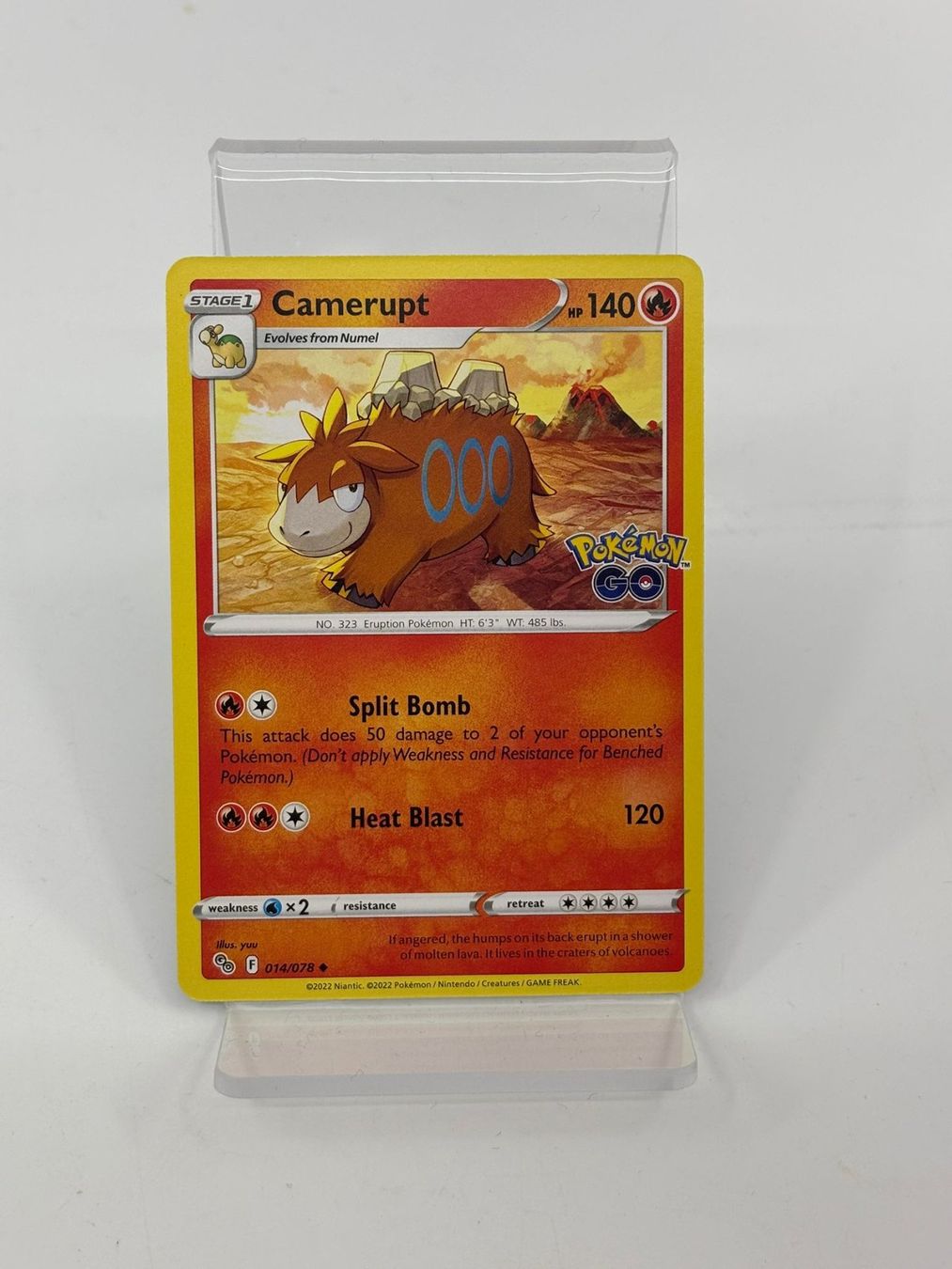 Pokémon Carte collezionabili: Pokemon Camerupt 014/078 – Usato da Herisau venduto da Pokemon2026