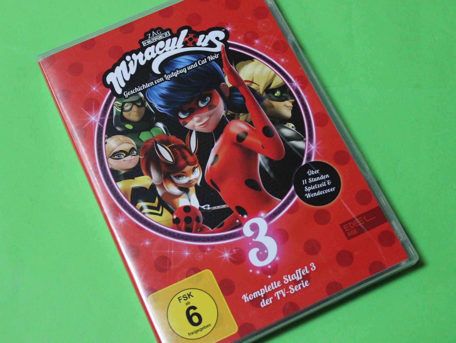 Tutti i DVDs: MIRACULOUS Ladybug & Cat Noir Staffel 3 3DVD – Usato da Tübach venduto da JamesStone
